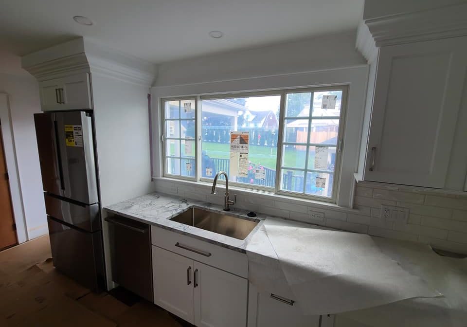 modern kitchen renovation