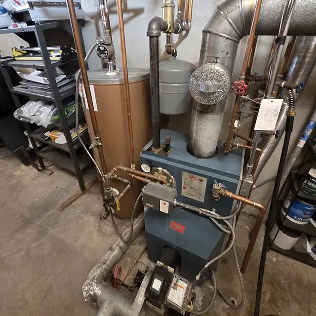 old boiler system