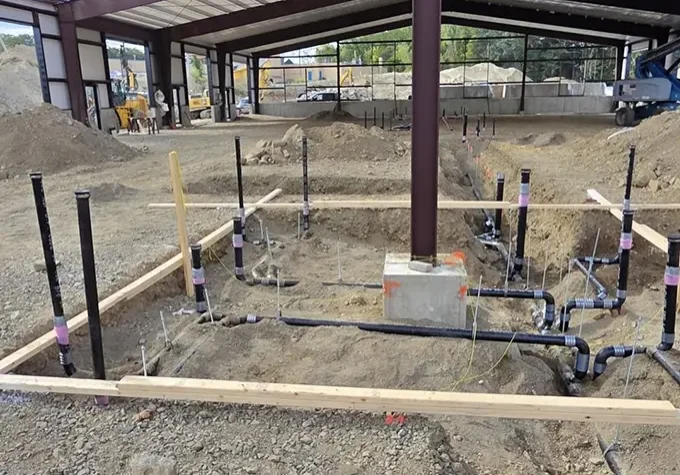 water line installation